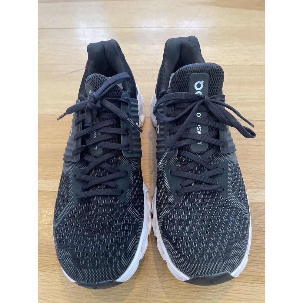 On Cloudswift Black Rock White Woman's Runnimg Shoe EUC! Size 9.5/9*** - Picture 2 of 7